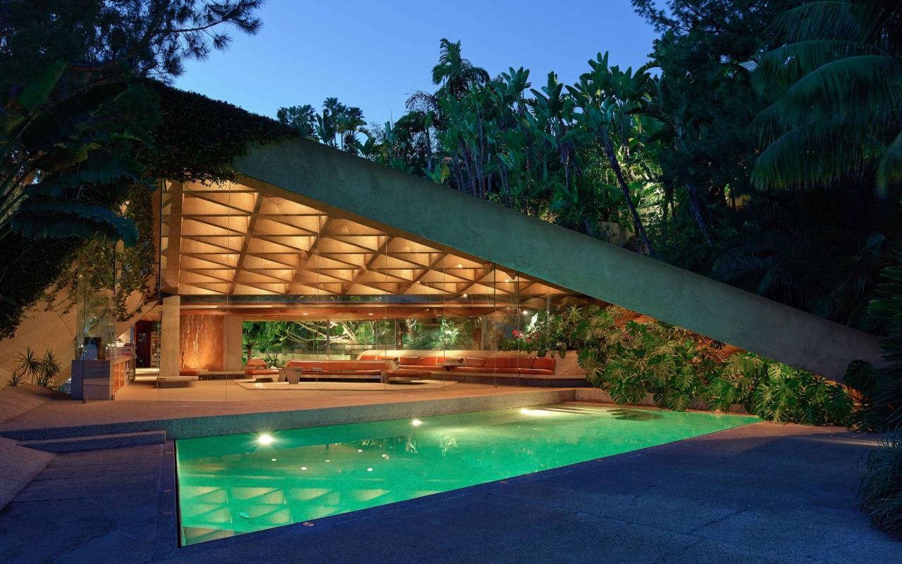 John Lautner's Goldstein House Gifted to LACMA by its Owner | ArchDaily